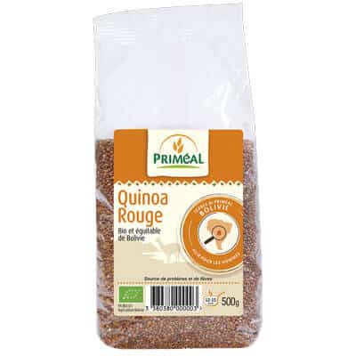quinoa rouge - produit végétarien