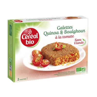 galettes quinoa boulghour céréal