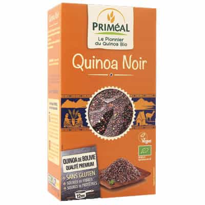 produit végétarien quinoa noir primeal