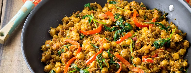 one pot quinoa indien