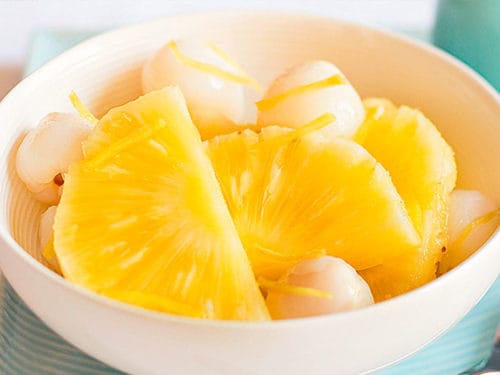 recette-litchi-ananas-gingembre