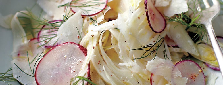 recette vegetarienne salade radis fenouil