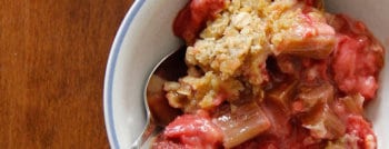 recette-vegetarienne-crumble-rhubarbe