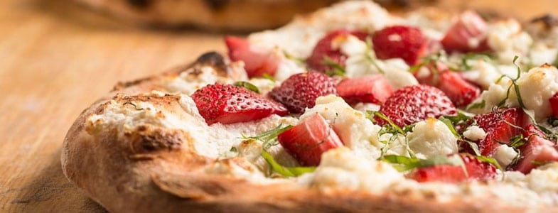 recette vegetarienne pizza fraises