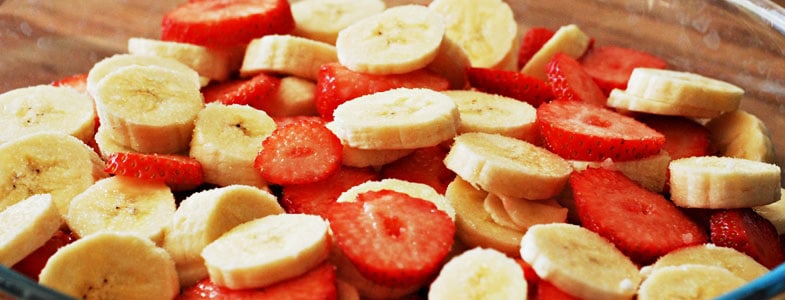 recette-vegetarienne-fraises-bananes-citron