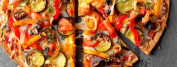 recette vegetarienne pizza légumes ete