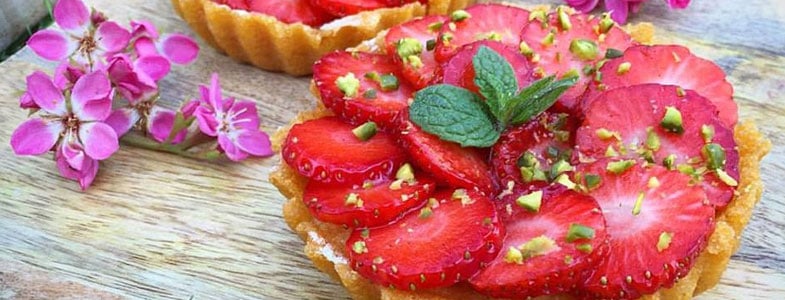 recette-vegetarienne-tartelettes-fraises-polenta