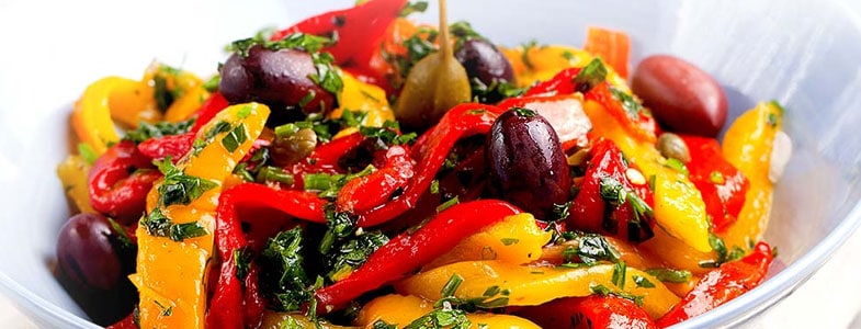 regette-vegetarienne-poivrons-marines-olives