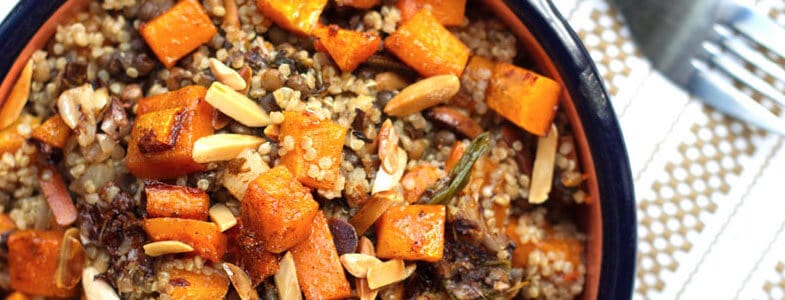 recette-vegetarienne-lentilles-quinoa-courge