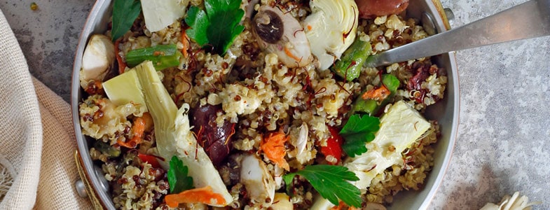 recette-vegetarienne-paella-quinoa