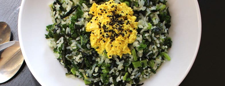 recette-vegetarienne-riz-chou-kale-wakame-tofu