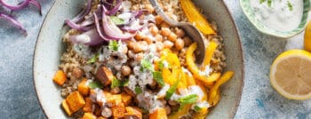 recette-vegetarienne-buddha-bowl-boulgour-patate-douce-pois-chiches