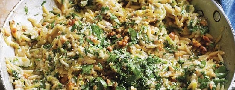 recette-vegetarienne-orsotto-poireau-gorgonzola