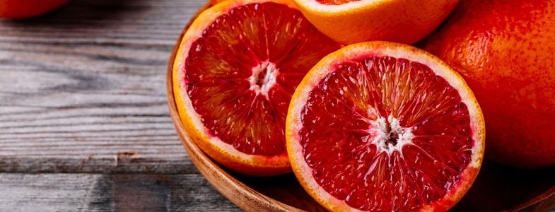 Menu végétarien|Orange sanguine