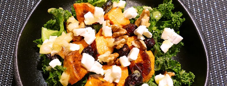 recette-vegetarienne-salade-patate-douce-cranberries