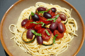 recette-vegetarienne-spaghettis-ete