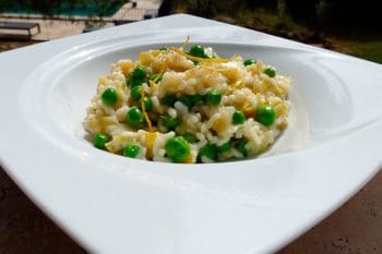 recette-vegetarienne-risotto-petits-pois-poireaux