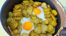 recette-vegetarienne-pommes-terre-sautees-pesto-oeufs