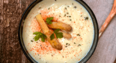 Velouté d'asperges blanches