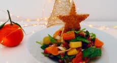 Sapin de Noël en salade