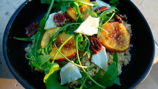recette-vegetarienne-salade-figues-chevre