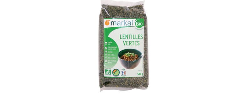 Lentilles vertes