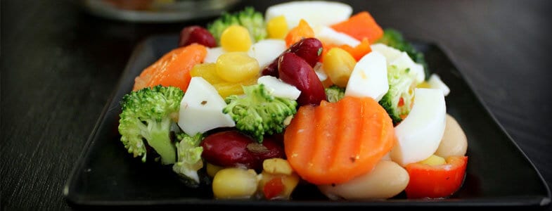 Salade de haricots