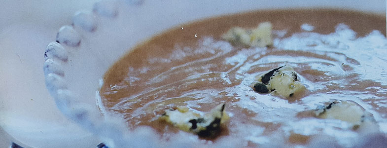 Recette végétarienne velouté chataignes