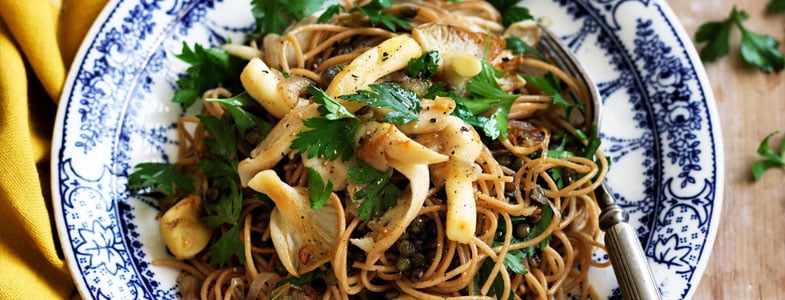 Recette spaghettis aux lentilles vertes