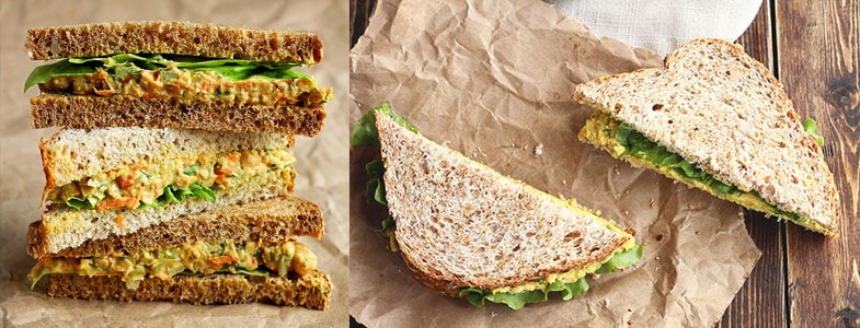 recette sandwich vegan