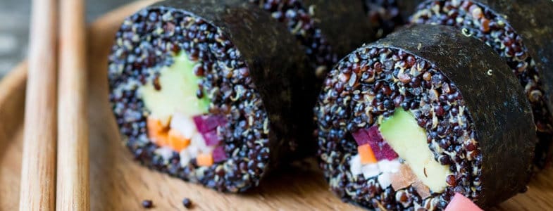 Recette Sushis végétarien au quinoa