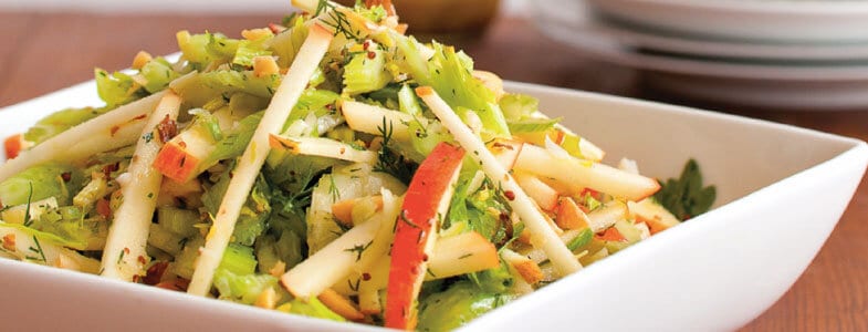 Recette végétarienne – Salade pomme céleri