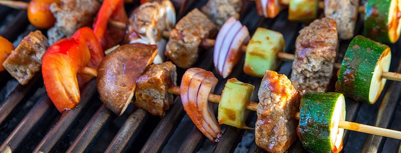 Recette végétarienne – Brochettes de seitan