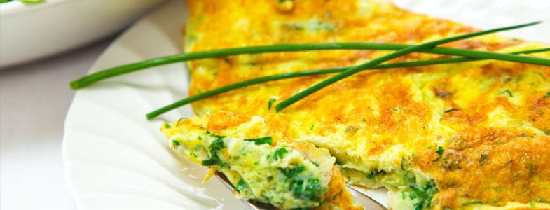 omelette aux herbes