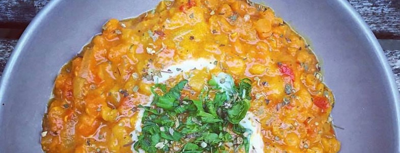 Recette végétarienne Dahl de lentilles corail