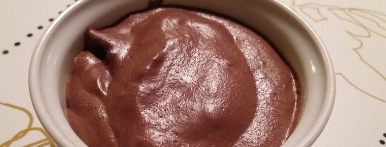 Mousse au chocolat vegan