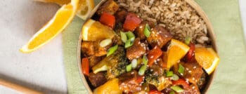 recette vegetarienne tofu sucre orange