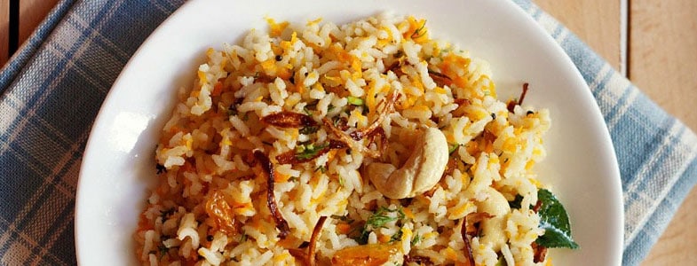 recette vegetarienne riz indien carottes