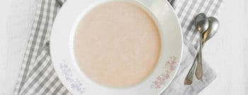 recette vegetarienne soupe rhubarbe