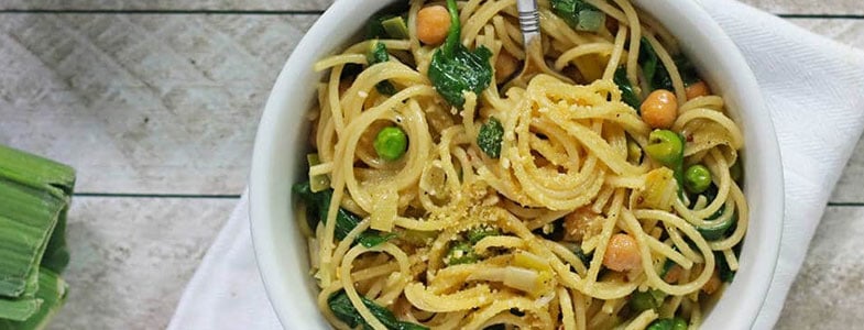 recette vegetarienne one pot pasta citron