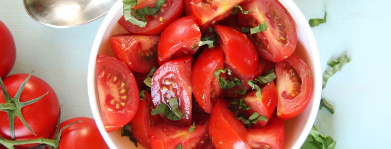 recette-vegetarienne-tomates-vinaigrette