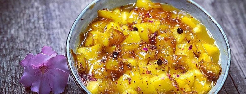 recette-vegetarienne-poelee-mangue-poivree