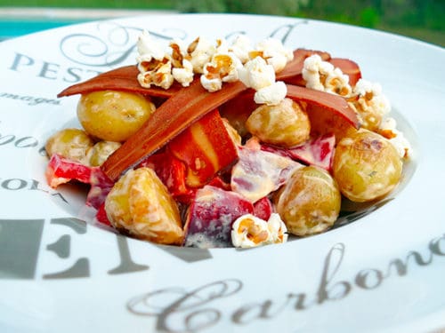 recette-vegan-salade-bacon-pop-corn