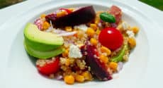 recette-vegetarienne-quinoa-peche