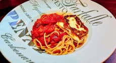 recette-vegetarienne-spaghettis-halloumi
