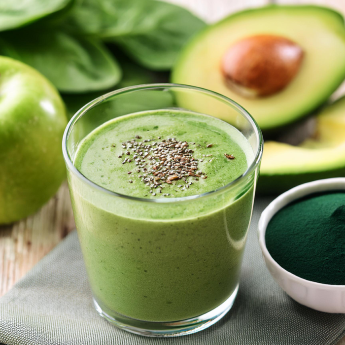 smoothie-vert-amande