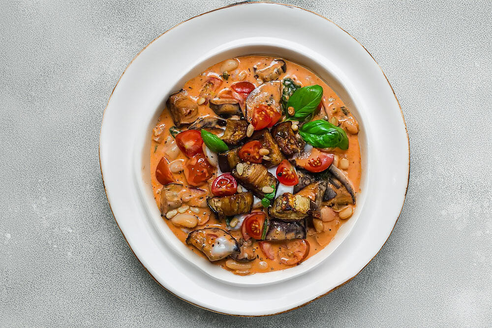 recette-vegetarienne-haricots-blancs-aubergines-roties
