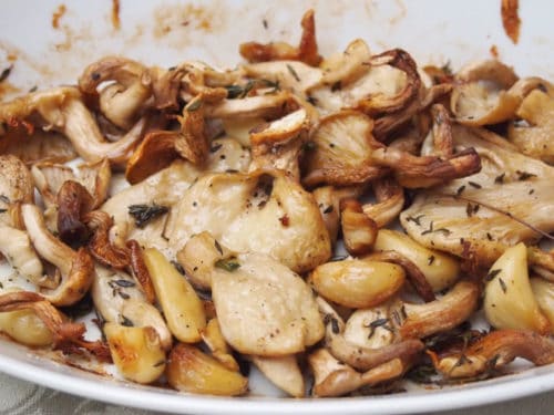 recette-vegetarienne-pleurotes-ail